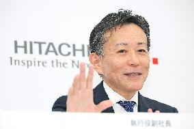 Hitachi, Ltd. President's Change Press Conference